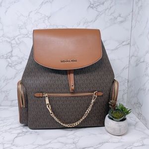 Michael Kors JSI Large Chain Backpack
